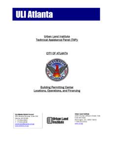 Microsoft Word - ULI TAP Report - City of Atlanta - FINAL.doc