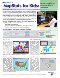 GeoVISTA  MapStats for Kids: Alan MacEachren, Mark N. Gahegan & Roger Downs