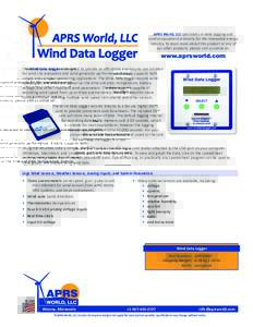 40R Starter Wind Data Logger Package