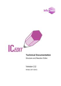 Technical Documentation Structure and Reaction Editor Version 2.2 Winter[removed]