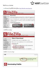 FileZilla 1. http://filezilla.sourceforge.net  2. ! 