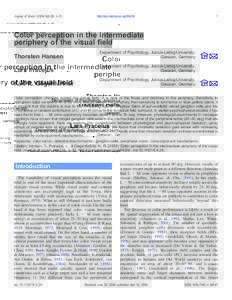 Journal of Vision):26, 1–12  http://journalofvision.org