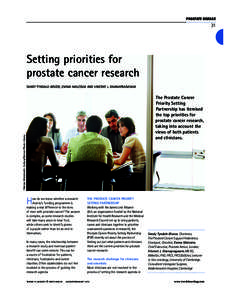 Malcolm Research priorities_Layout:43 Page 1  PROSTATE DISEASE 31