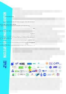 NUCLEAR FOR CLIMATE DECLARATION NUCLEAR FOR CLIMATE DECLARATION WE THE UNDERSIGNED, Scientists, engineers, and professionals representing regional, national and international scientific societies, as well as numerous tec