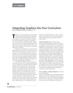 Intergrating Graphica into Your Curriculum: Recommended Titles for Grades 6-12