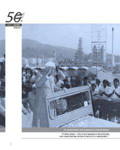 [removed]Pt. Jawaharlal Nehru at the inauguration of Guwahati Refinery