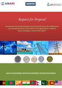 Request for Proposal “Assessment and recommendation of commercial terms & conditions for Cross Border Electricity Trade (CBET) and suggesting the model of Power Exchange in South Asian region”