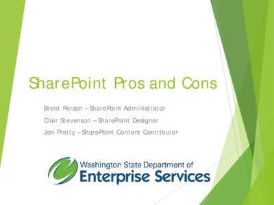 SharePoint CMS Presentation