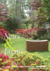 News Events &  LongHouse Reserve • Spring 2010