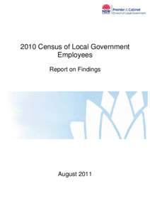 Snapshot of Women Employed in Local Government