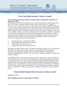 Channel Islands National Marine Sanctuary Advisory Council