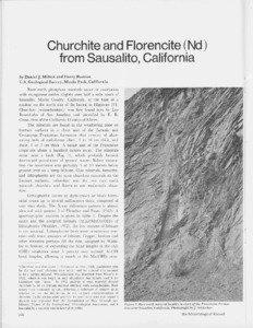 Churchite and Florencite (Nd ) from Sausalito, California by DanielJ. Milton and Harry Bastron