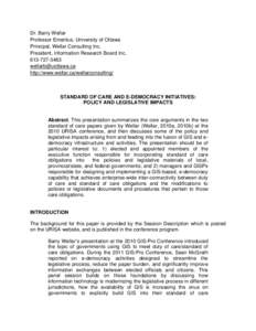 Microsoft Word - URISA 2012 Proceedings Paper S of C and E-dem_FINAL