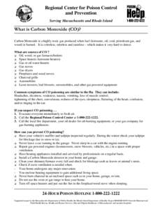 What is Carbon Monoxide (CO)