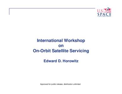 Spacecraft / Unmanned spacecraft / Satellite navigation systems / Space Infrastructure Servicing / Technology / Remote sensing / Satellite