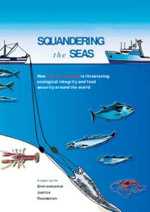 SQUANDERING t h e SEAS How shrimp trawling is threatening ecological integrity and food security around the world