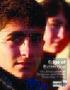 Edge of Extinction The Eradication of Religious and Ethnic Minorities in Iraq