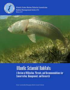 Atlantic States Marine Fisheries Commission Habitat Management Series #14 Winter 2017 Photo Credit: Florida Sea Grant