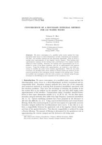 DISCRETE AND CONTINUOUS DYNAMICAL SYSTEMS–SERIES B Volume 2, Number 1, February 2002 Website: http://AIMsciences.org pp. 1–34