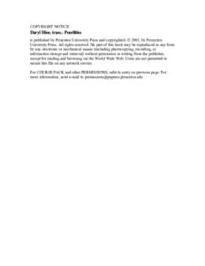 COPYRIGHT NOTICE:  Daryl Hine, trans.: Puerilities is published by Princeton University Press and copyrighted, © 2001, by Princeton University Press. All rights reserved. No part of this book may be reproduced in any fo