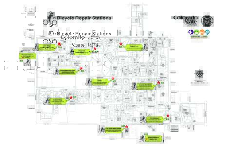 Bicycle Repair Station & Air Pump Locations