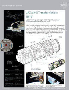 National Aeronautics and Space Administration  JAXA	H-II	Transfer	Vehicle
