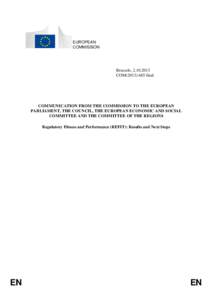 Communication from the Commission to the European Parliament, the Council, the European Social and Economic Committee and the C
