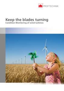 Keep the blades turning Condition Monitoring of wind turbines PRÜFTECHNIK – Your independent system partner  Single source for preventive, predictive,