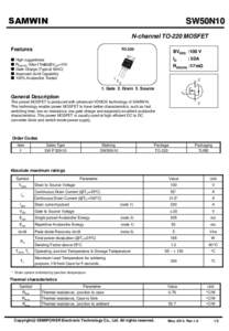 Electrical engineering / Power electronics / Electromagnetism / Electronic engineering / Power MOSFET / Safe operating area / MOSFET / Diode / Field-effect transistor / Threshold voltage