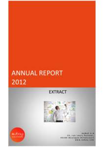 ANNUAL REPORT 2012 EXTRACT AUBAY S.A 13, rue Louis Pasteur,