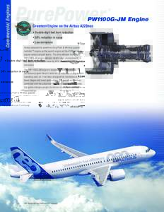 Aircraft / Aviation / Propulsion / Pratt & Whitney PW1000G / Airbus A320neo family / Airbus A319 / Airbus / Turbofan