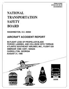 /  PB96[removed]NTSB/AAR[removed]DCA95MA054