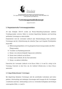 Naturwissenschaftlich-technologisches und Sprachliches Gymnasium Prof.-Angermair-Ring 40, 85748 Garching, Telefon, Telefax E-Mail:  Vertretungsstundenkonzept (Sta