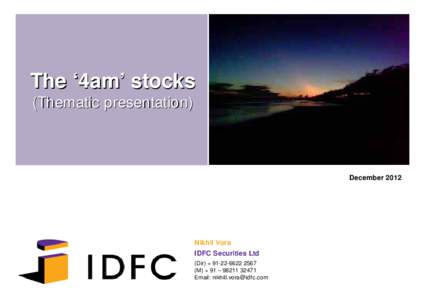 Microsoft PowerPoint - The '4am' stocks.ppt