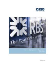 Economy / Accounting / Business / Financial statements / Expense / Royal Bank of Scotland Group / ABN AMRO / Income statement / Pro forma / Impairment / Write-off / Income