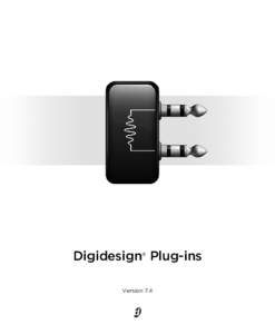 Digidesign Plug-ins ® Version 7.4  Legal Notices