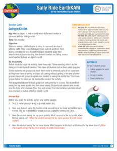 EarthKAM  Sally Ride EarthKAM on the International Space Station  Teacher Guide