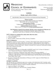 MCOG Board Agenda Packet for April 2015