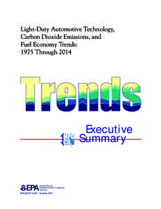 Light-Duty Automotive Technology, Carbon Dioxide Emissions, and Fuel Economy Trends: 1975 Through[removed]Executive