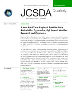 JOINT CENTER FOR SATELLITE DATA ASSIMILATION  JCSDA NO. 46, MARCH 2014