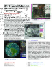 RVT WorkStation Weather Satellite Data Processing and Display Workstation Automated Sciences LLC October 2013