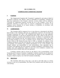 Microsoft Word - Compensation Committee Charter _new_.doc