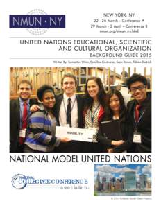 NMUN-NY 2015 Background Guide - UNESCO