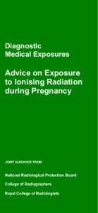 Diagnostic Medical Exposures Advice on Exposure to Ionising Radiation during Pregnancy