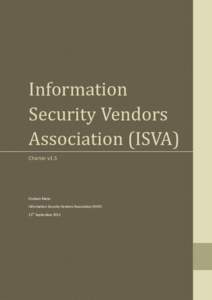 Information Security Vendors Association (ISVA)