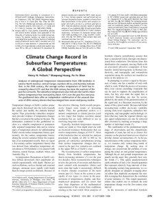 Earth / Proxy / Instrumental temperature record / Geothermal gradient / Global warming / Bruce Jakosky / Geology / Climate history / Historical geology