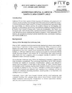 (ENDORSEÐ)  @ SANTA CLARA COUNTY CIVIL GRAND JURY REPORT