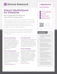 Computer security / Computer access control / Cryptography / Computing / Entrust / Security token / Datacard Group / Authentication / IEEE 802.1X / Smart card / Identity management / Electronic authentication