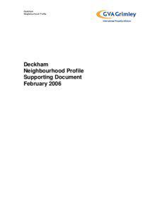 Deckham Neighbourhood Profile