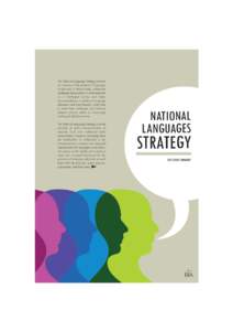 key issues_Layout:21 Page 1  The National Languages Strategy provides an overview of the position of languages in education in Ireland today, outlines the challenges facing Ireland in its development